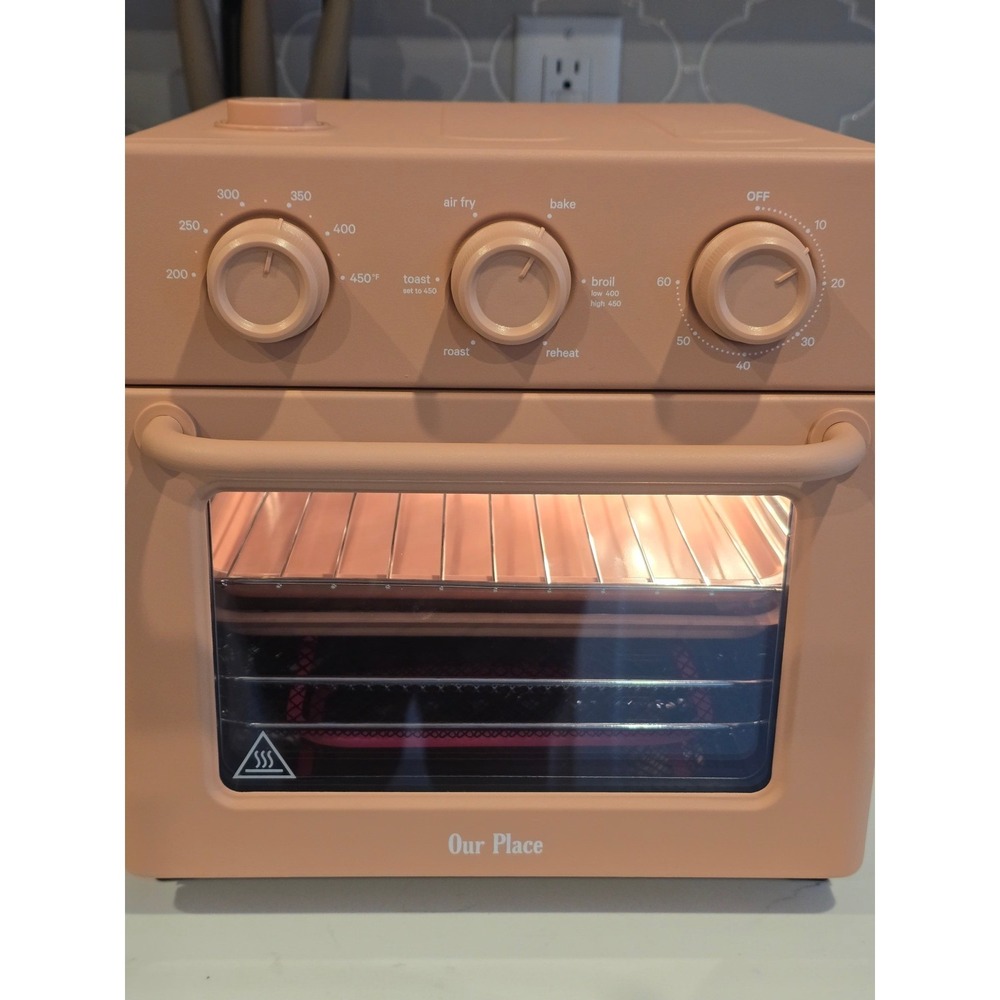 Our Place Wonder Oven 6-in-1 Air Fryer Toaster Oven Spice Pink Terracotta